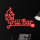 Grill Bar LED-Neonschild für Bar und Restaurant