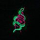 Hand mit Schlange LED-Neonschild für Bar oder Tattoo Studio