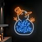 hello winter LED-Neonschild Wohnzimmer Winterdekoration