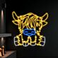 Brighten Your Space with Highland Cow Led Neon Sign: Perfect for Home Decor, Bars, and Animal-Themed Parties