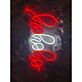 ho ho ho LED-Neonschild für Weihnachten Wohnzimmer