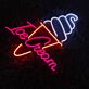 Ice Cream LED-Neonschild für Café und Eisdiele