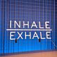 INHALE EXHALE LED-Neonschild für Yoga und Wohnzimmer