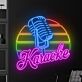 Karaoke LED-Neonschild für Bar und Club