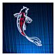 Brighten Your Space with Koi Fish Led Neon Sign: Perfect for Animal Lovers, Enhancing Restaurant Ambiance, and Adding a Unique Touch to Weddings and Parties.