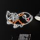 Brighten Up Your Space: Koi Fish Led Neon Sign – Perfect for Home Decor, Office Ambiance, Storefronts, Bars, and Animal Lovers’ Celebrations