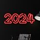 2024 LED-Neonschild Wohnzimmer Büro