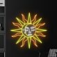 Sonne mit Strahlen LED-Neonschild Wohnzimmer Bar