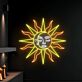 Sonne mit Strahlen LED-Neonschild Wohnzimmer Bar