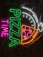 PIZZA TIME LED-Neonschild für Restaurant Küche