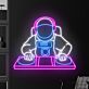 Astronaut DJ LED-Neonschild für Bar Club