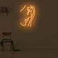 Gesicht mit Träne LED-Neonschild für Wohnzimmer und Studio