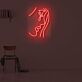 Gesicht mit Träne LED-Neonschild für Wohnzimmer und Studio