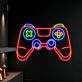 Spielcontroller LED-Neonschild für Gamingzimmer und Wohnzimmer