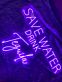 SAVE WATER DRINK Tequila LED-Neonschild für Bar Club