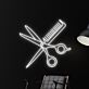 Friseurschere und Kamm LED-Neonschild für Friseursalon