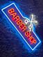 BARBER SHOP LED-Neonschild für Friseursalon