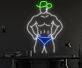 Cowboy in Unterwäsche LED-Neonschild für Bar Club