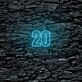 20 LED-Neonschild Geburtstag Party