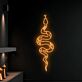 Schlange LED-Neonschild Wohnzimmer Bar