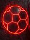 Fußball LED-Neonschild für Kinderzimmer oder Sportbar