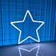 Stern LED-Neonschild für Wohnzimmer und Kinderzimmer