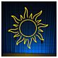 Sonne LED-Neonschild Wohnzimmer Schlafzimmer