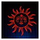 Sonne mit Gesicht LED-Neonschild Wohnzimmer Bar