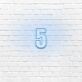 5 LED-Neonschild Bar Club
