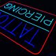 TATTOO PIERCING LED-Neonschild für Tattoo Studio und Piercing Studio