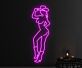 Cowgirl Silhouette LED-Neonschild für Bar und Club
