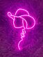 Cowboyhut LED-Neonschild für Wohnzimmer Bar