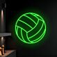 Volleyball LED-Neonschild