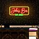 John's Bar EST2023 LED-Neonschild für Bar Club