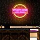 JOHN'S BAR EST 2022 LED-Neonschild für Bar Club