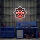 Personalisierbares Garage Neon Schild mit Werkzeug Motiv