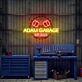 Personalisierbares Garage Neonlicht mit Namen