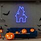 Spukhaus LED-Neonschild für Halloween Wohnzimmer