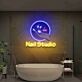 Nail Studio LED-Neonschild für Nagelstudio Schönheitssalon
