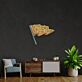 Pizzastück Fahne LED-Neonschild für Restaurant oder Küche