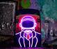 Astronaut im Anzug LED-Neonschild für Gamingzimmer und Bar