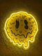 Schmelzendes Smiley-Gesicht LED-Neonschild für Gaming oder Bar