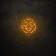 Smiley mit Herzaugen LED-Neonschild Wohnzimmer Bar