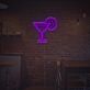 Cocktail With Lemon LED Neon Sign