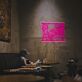 Abstraktes Frauenporträt LED-Neonschild moderne Neon Wanddekoration für Café Wohnzimmer oder Lounge