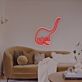 Dinosaurier LED-Neonschild Wohnzimmer Kinderzimmer