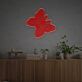 Schmetterling LED-Neonschild Wohnzimmer Schlafzimmer