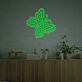 Schmetterling LED-Neonschild Wohnzimmer Schlafzimmer