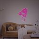 Minimalistisches Tierporträt LED Neonschild moderne abstrakte Neon Wanddekoration für Wohnzimmer oder Schlafzimmer