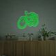 Minimalistisches Fahrrad LED Neonschild moderne Neon Wanddekoration für Wohnzimmer Büro oder Studio